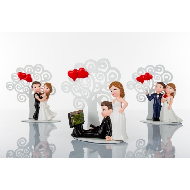 Memo clip sposini tecno 3 assortiti | CarinCasa