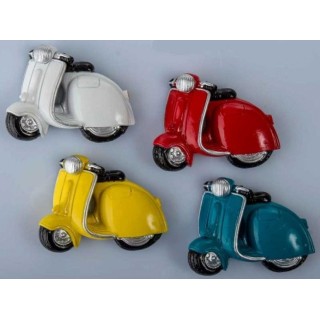 Magnete scooter 4 colori | CarinCasa