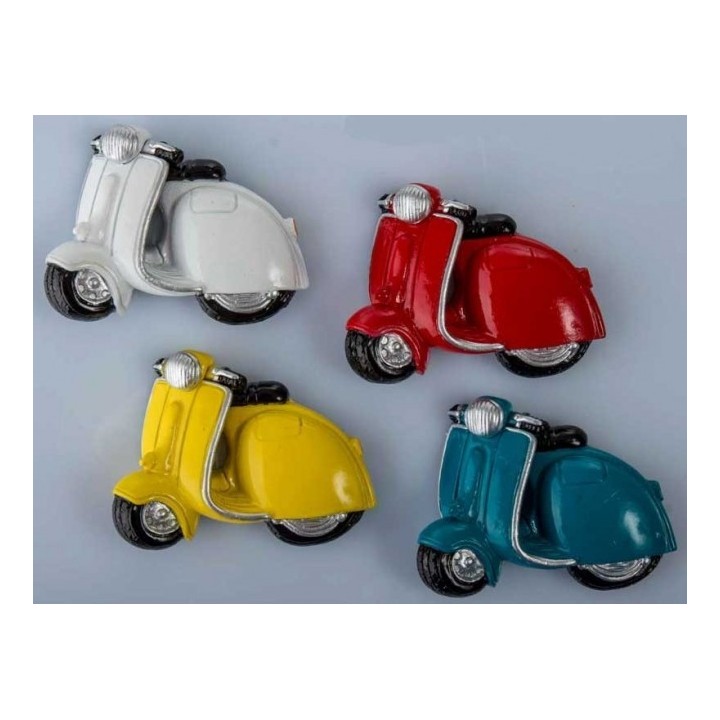 Magnete scooter 4 colori | CarinCasa