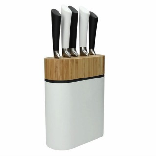 Ceppo coltelli Richmond Starbamboo bianco