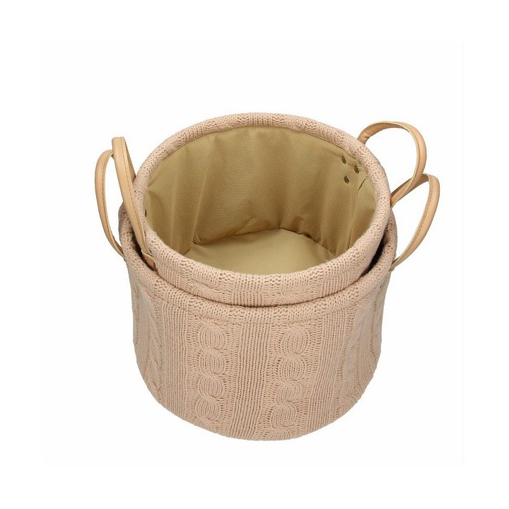 Set 2 cesti rotondo con manici home dec. aberdeen |…