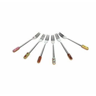 Set 6 forchettine dolce cupcakes eclair | CarinCasa