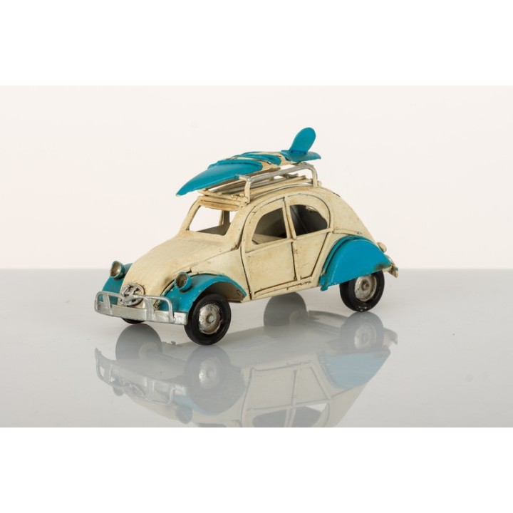 Auto 2cv in latta l.11cm | CarinCasa