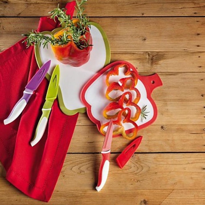 Smile tagliere pomodoro dimo bianco | CarinCasa