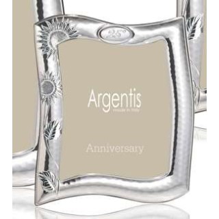 Cornice in argento girasole 25" 20x25cm | CarinCasa