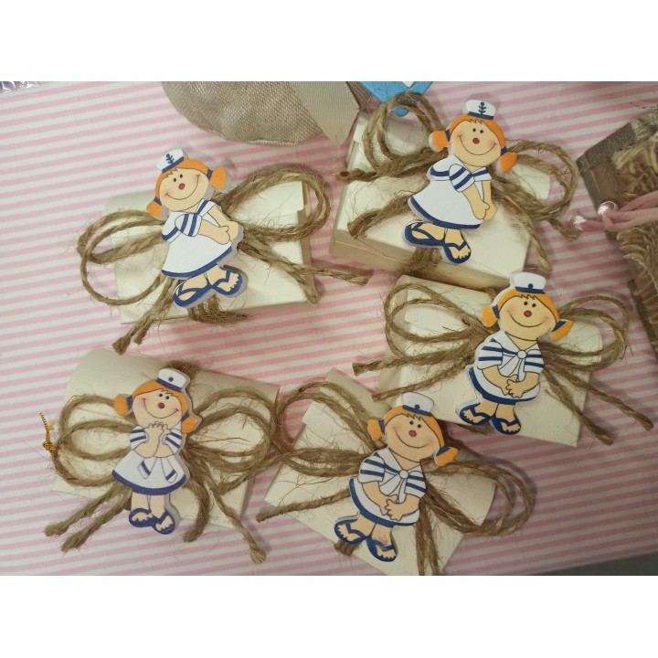 Magnete legno marinaia 3,5x5,5 | CarinCasa