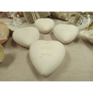 Cuore cemento ass4dec cm8,5x7,5xh | CarinCasa