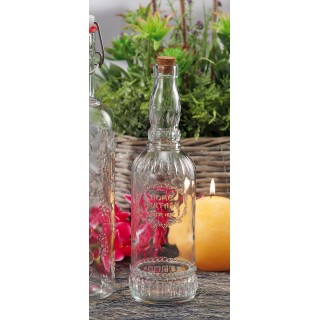 Bottiglia vetro tappo sugh d8xh30 imb.36 | CarinCasa