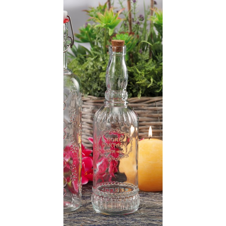 Bottiglia vetro tappo sugh d8xh30 imb.36 | CarinCasa