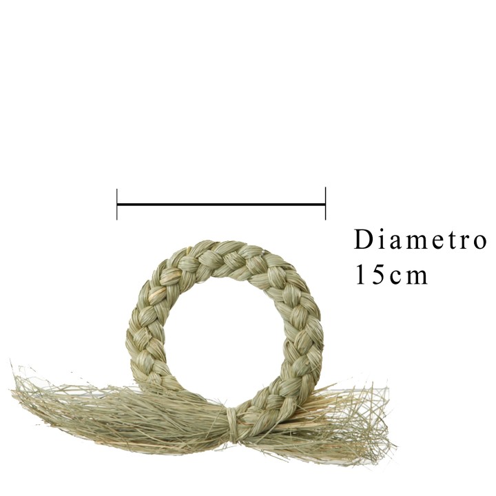 Coroncina intrecciata 15 cm | CarinCasa