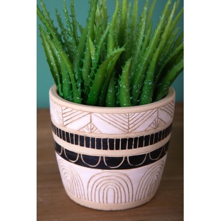 Cachepot righe 11 cm | CarinCasa