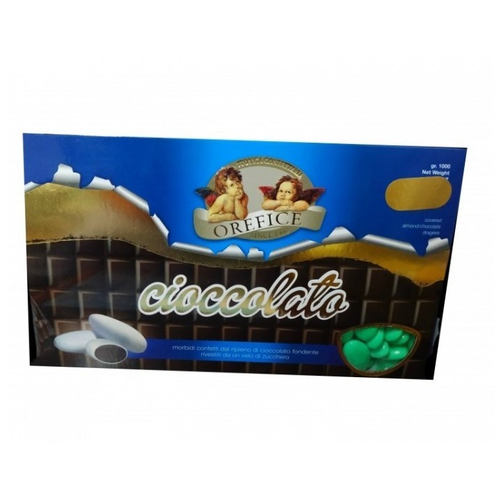 Gianduia promessa verde 1 kg confetti orefice | CarinCasa