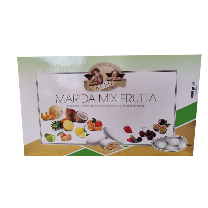 Confetti Marida mix frutta 1 kg confetti orefice | CarinCasa