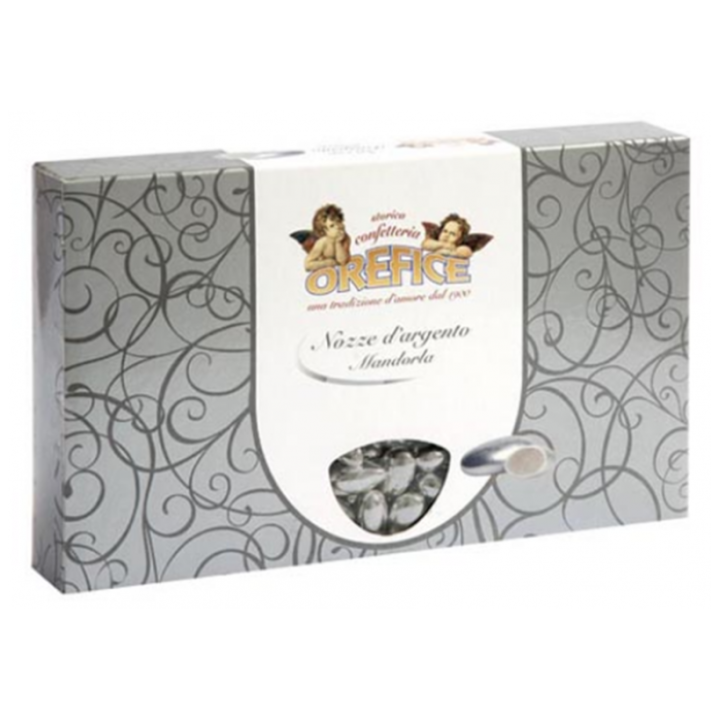 Confetti Nozze d'argento 1 kg confetti orefice | CarinCasa
