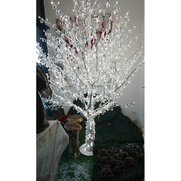Albero natale led bianco caldo 230 cm | CarinCasa