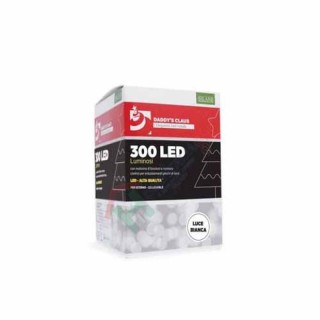 Luci natalizie 300 led bianco | CarinCasa
