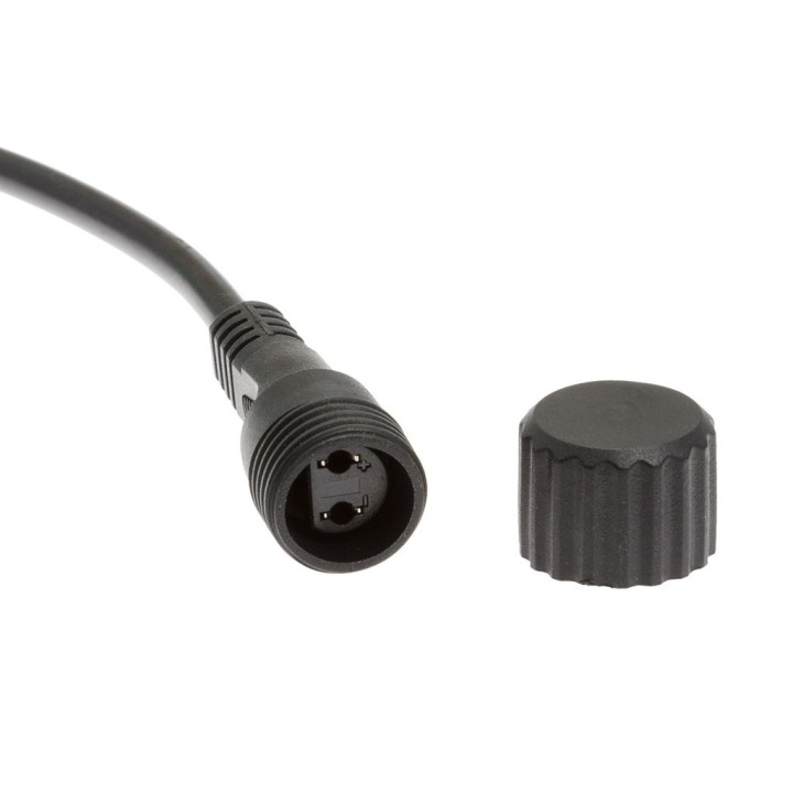 Catena 10 lampadine filo verde luce calda | CarinCasa