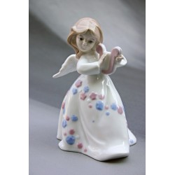 Bambolina con lira 8 cm