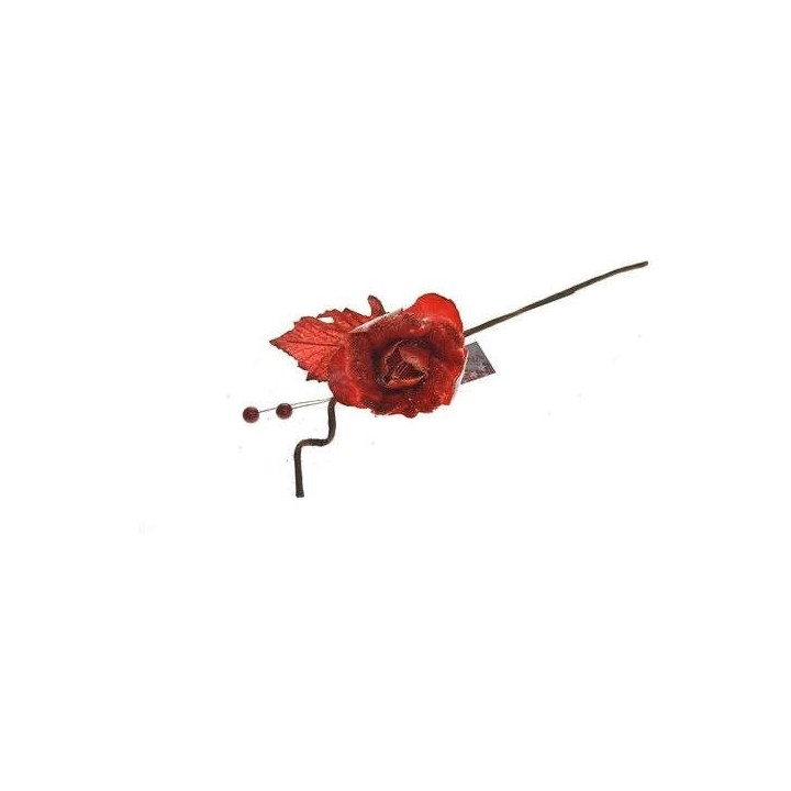 Rosa rosso 41 cm | CarinCasa