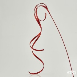 Filante glitterato rosso H.155