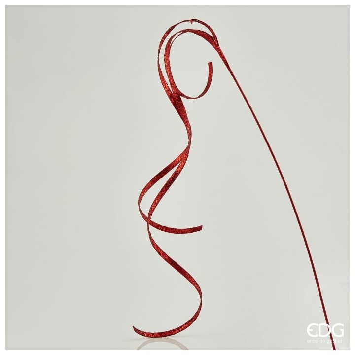 Filante glitterato rosso H.155 | CarinCasa