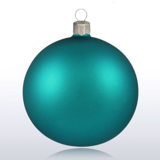 Sfera in vetro 120 mm opaca verde scuro | CarinCasa