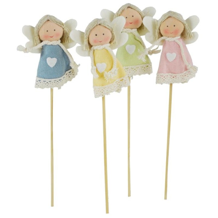 Angelo su stecchino assortiti x colore | CarinCasa