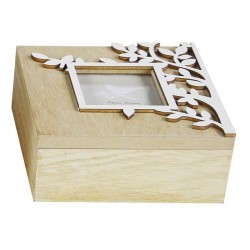 Scatola piccola albero della vita legno 12x5 cm