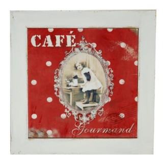 Sottopentola legno bianco | CarinCasa