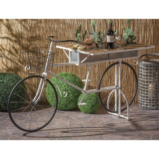 Fioriera a forma di bicicletta