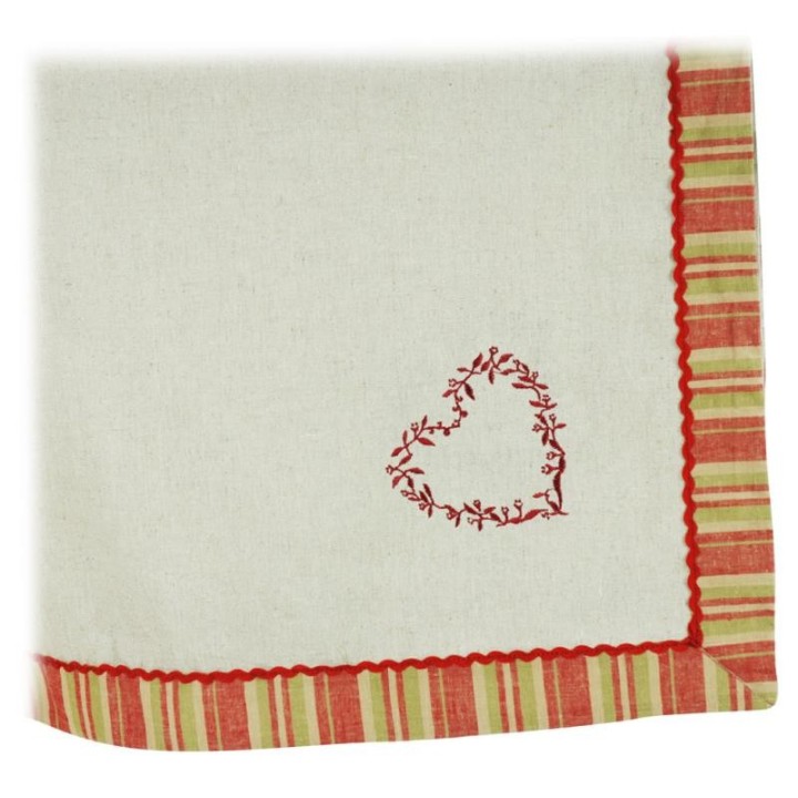 Tovaglietta quadra cn cuori | CarinCasa