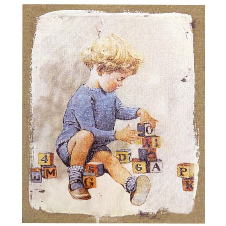 Quadro dis. Bimbo cm. 25 x 30 | CarinCasa