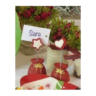 Segna posto sacco rosso 2 soggetti | CarinCasa