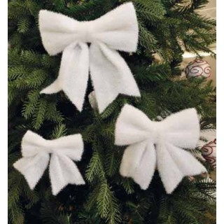 Fiocco innevato white cm 30x24 | CarinCasa