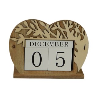Datario in legno con albero della vita 15,5x6x11,5cm |…