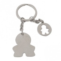 Portachiavi bimbo pieno con gettone