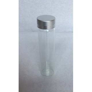 Fialetta in vetro con tappo in metallo | CarinCasa