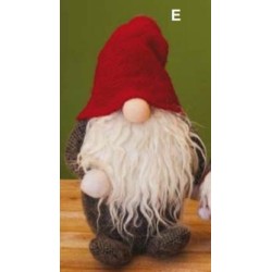 Gnomo con cappello rosso cm h.38