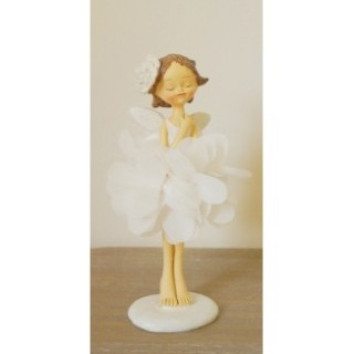 Fatina 7 x 5 x 19 cm gonna petali in piedi | CarinCasa