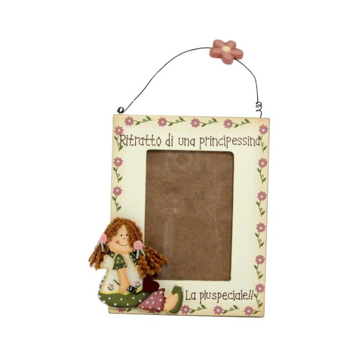 Portafoto legno bimba | CarinCasa