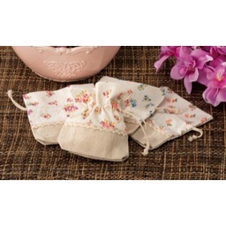 Sacchetto tessuto ass4col cm11,5x13pc | CarinCasa