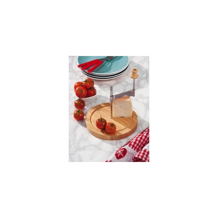 Affetta formaggio bamboo 19 x 16 cm | CarinCasa