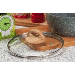 Coperchio in vetro stone cook d24