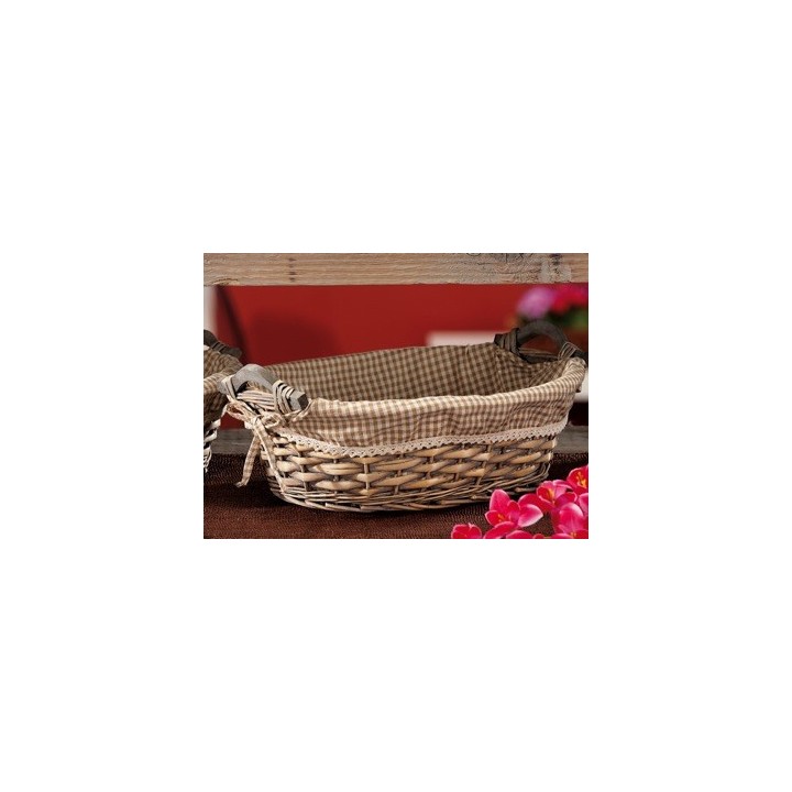 Cest ovale salice lupon cm.42x33 h.13 | CarinCasa