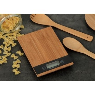 Bilancia da cucina digitale in bamboo