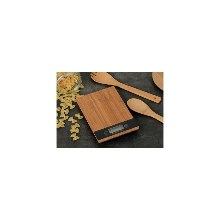 Bilancia da cucina digitale in bamboo
