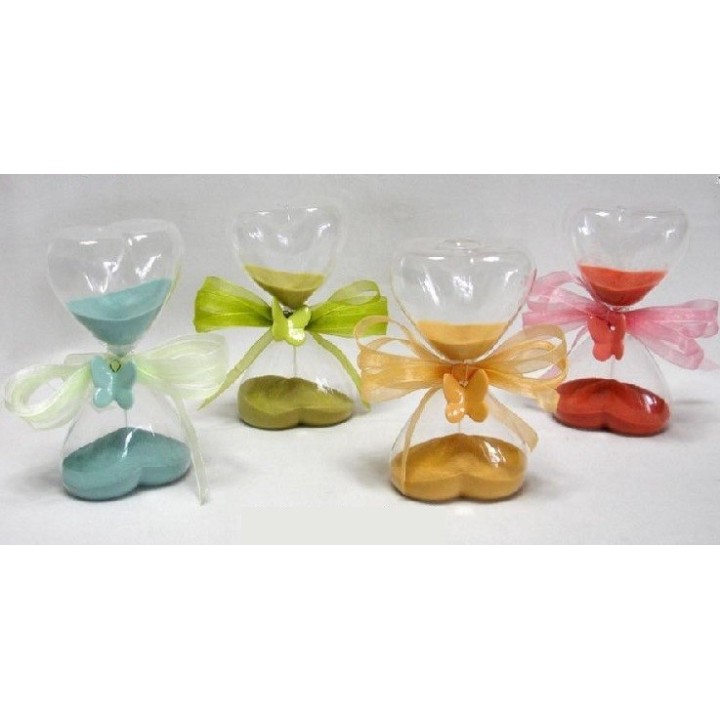 Clessidra 11cm.4as.vetro-g.box | CarinCasa