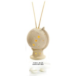 Diffondip. Mappam. 13.5 cm. Porc. Mar-luce g.box
