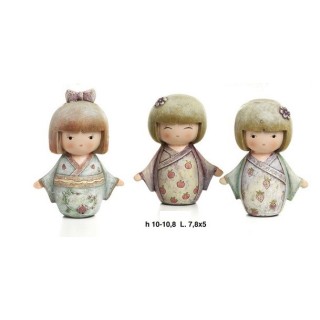 Giapponesina 10.8 cm. 3 as. Resina | CarinCasa