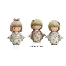 Giapponesina 10.8 cm. 3 as. Resina